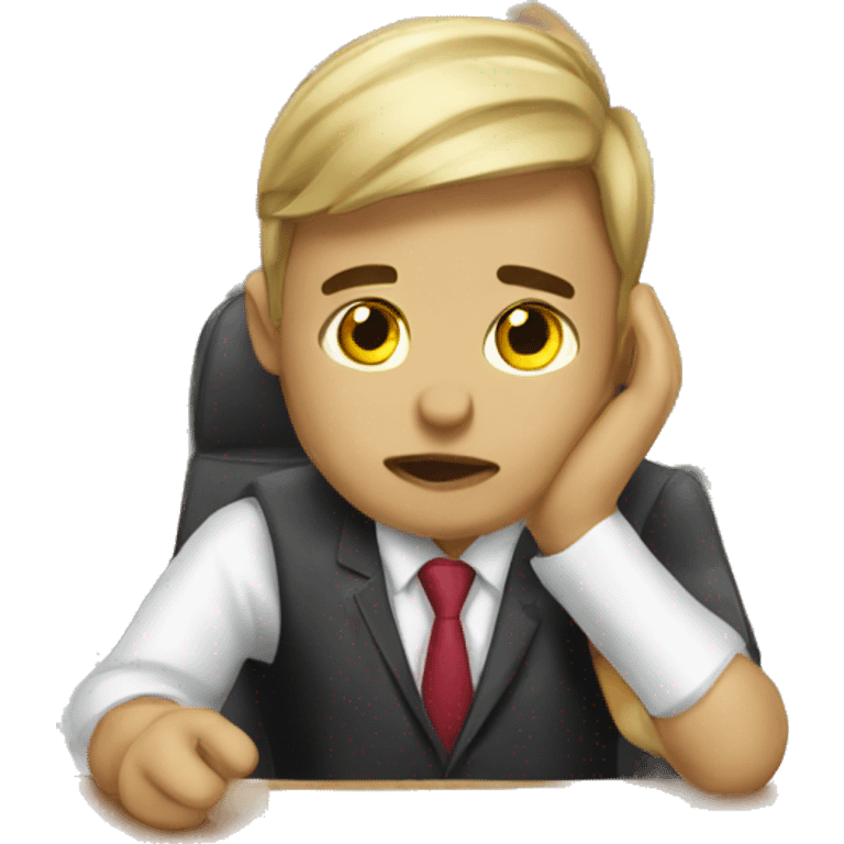 boring office job emoji