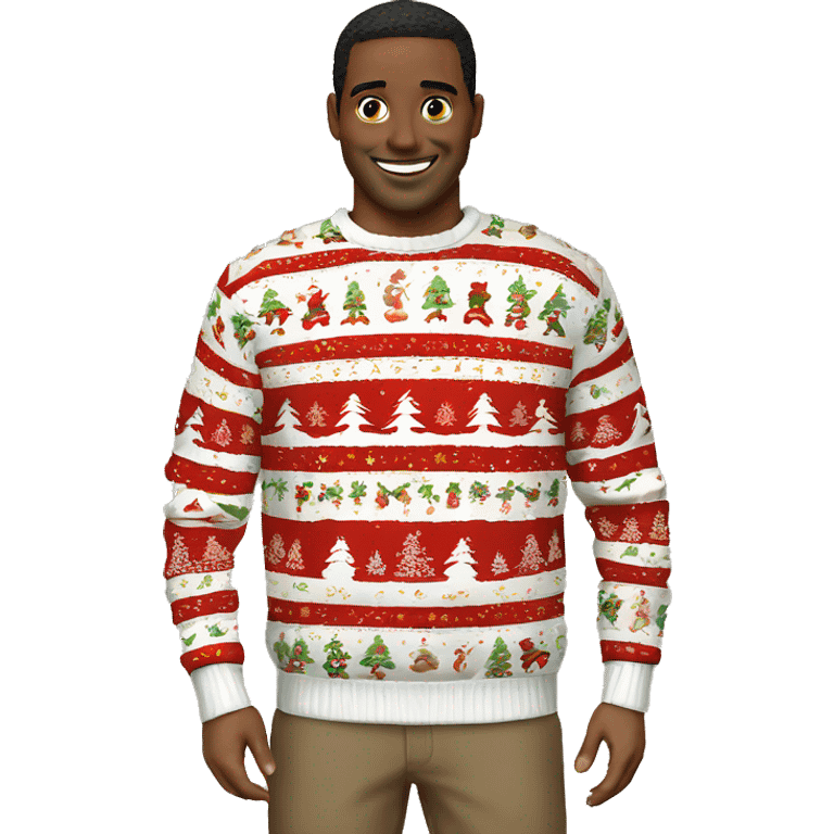 Christmas pullover emoji