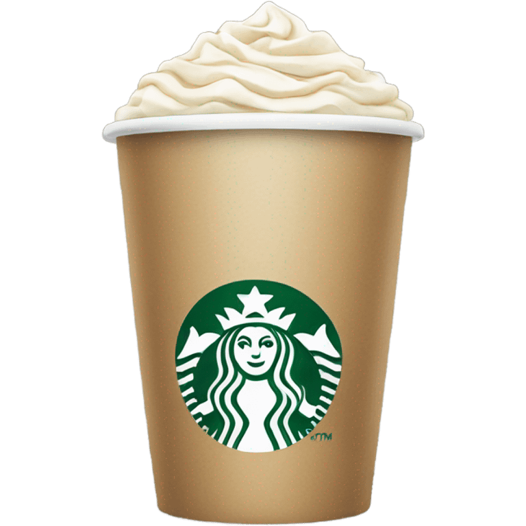 Starbucks coffee cup emoji