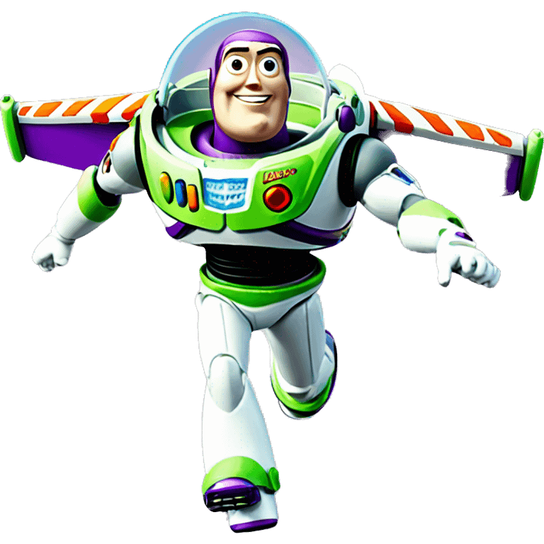 buzz lightyear flying emoji