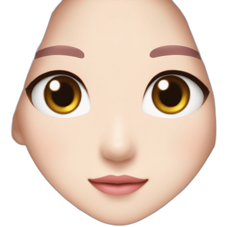 Blackpink Jisoo in snowdrop series emoji