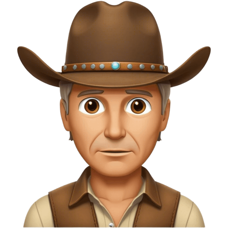 1923 Harrison Ford western wearing a cowboy hat emoji