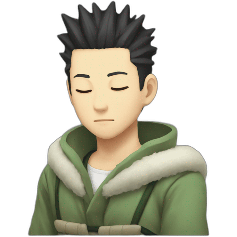 Sleeping Shikamaru emoji