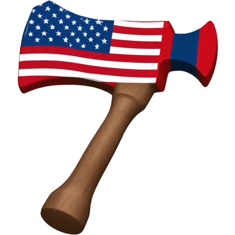 USA wooden hammer emoji