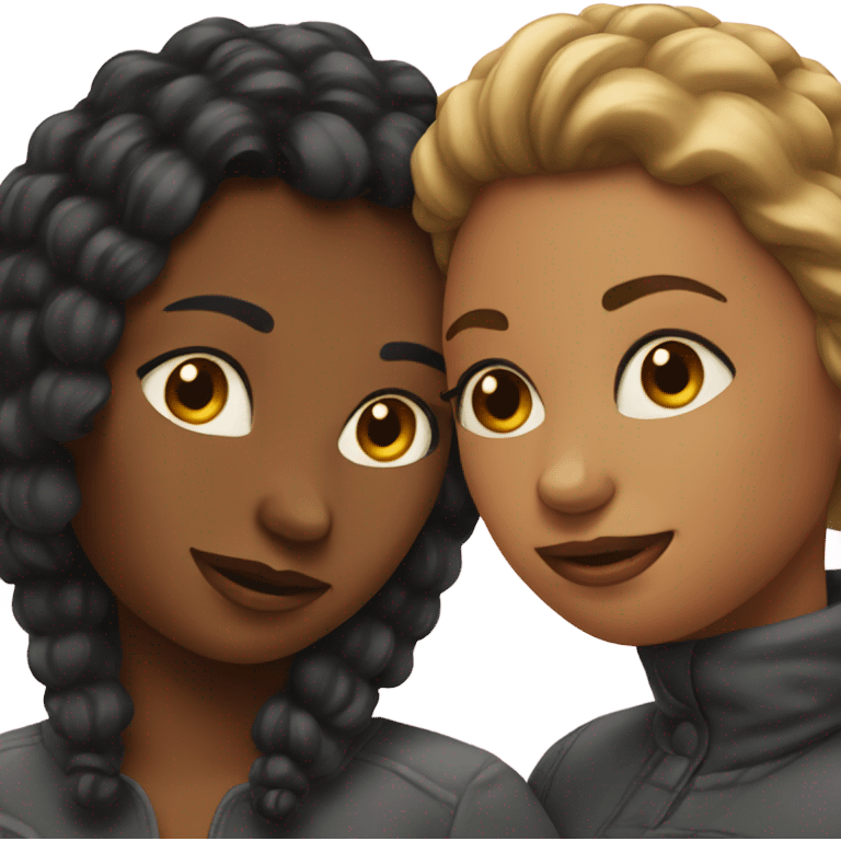 two women in love emoji