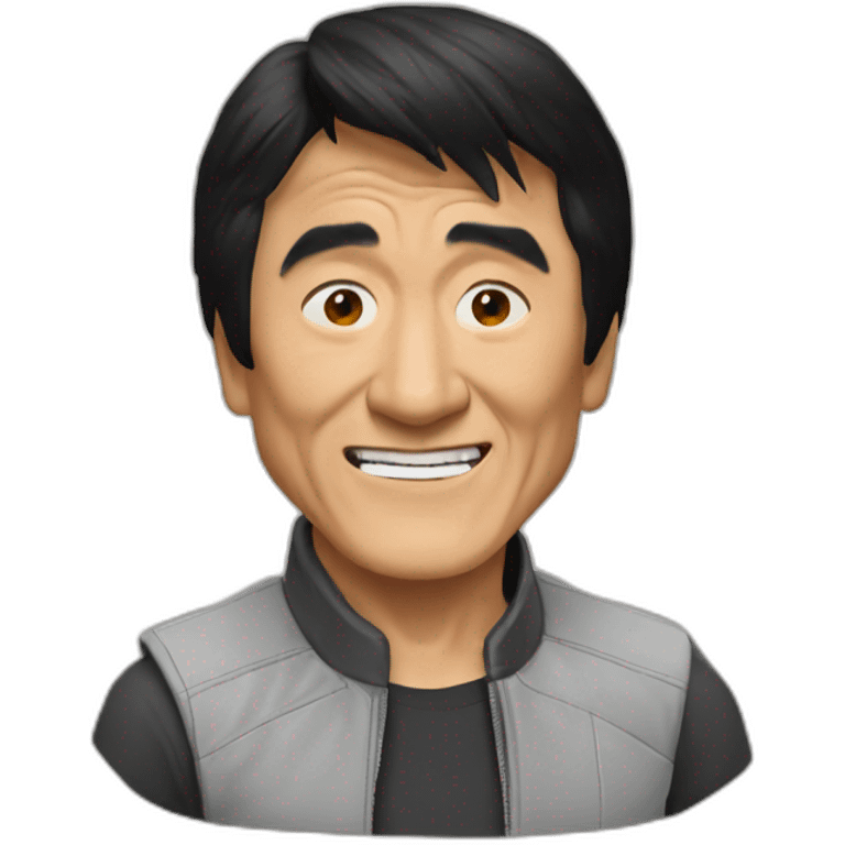 Jackie Chan stunt emoji