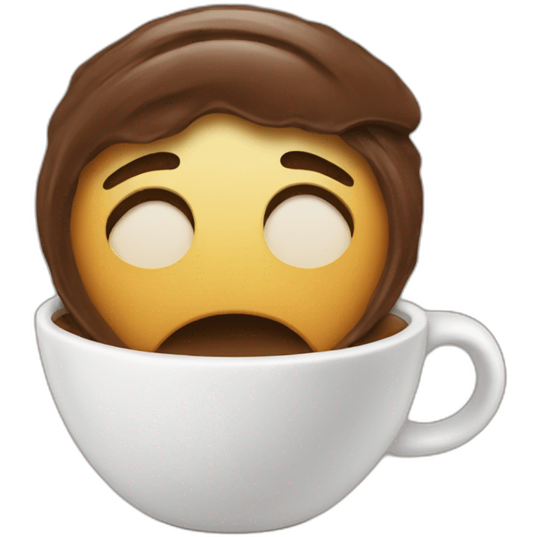 Wiped coffee  emoji