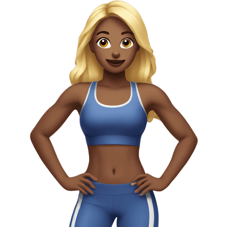 gym girl coquette  emoji