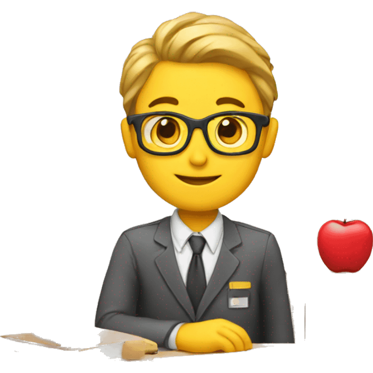 teacher desk emoji