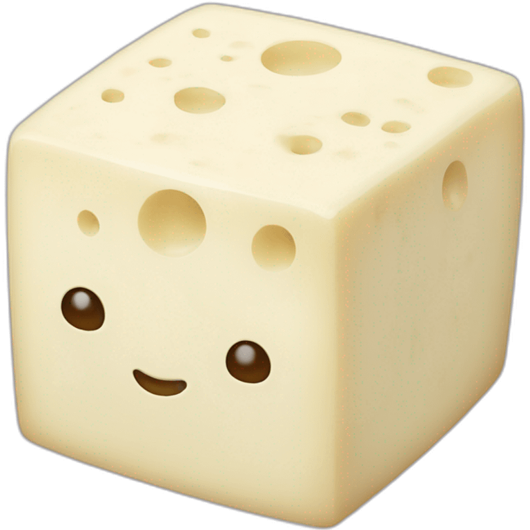 white cheese cube emoji