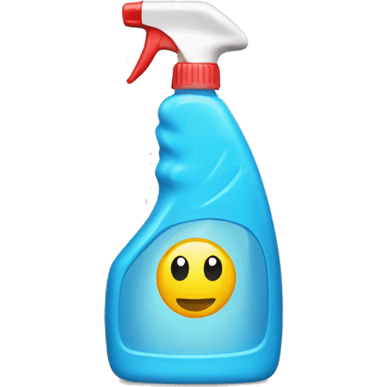 cleaning bottle emoji