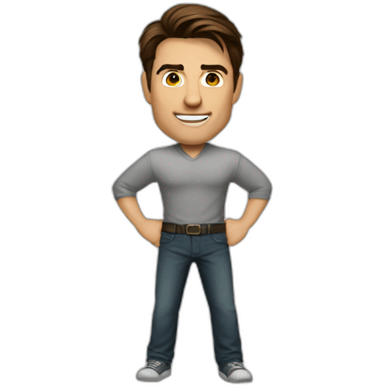 Tom cruise full body emoji