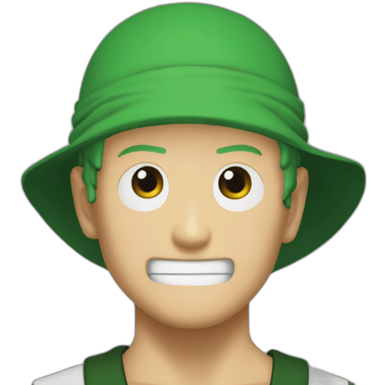 Zoro in one piece emoji