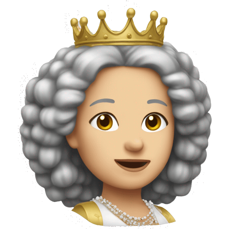 Create queen Charlotte. Add a crown  emoji