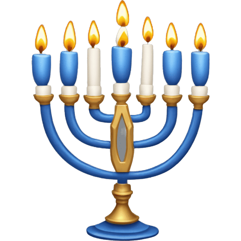 Hanukkah menorah  emoji