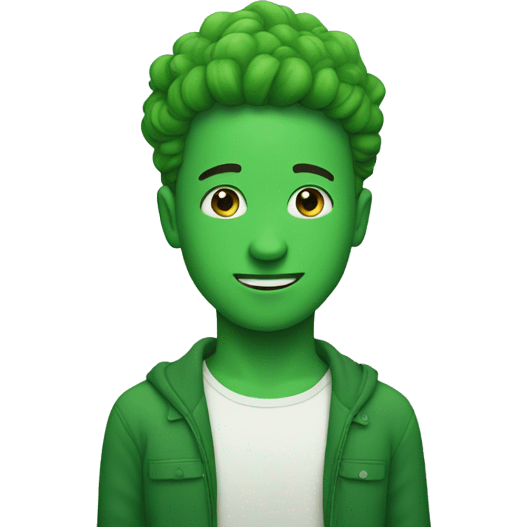 Green aesthetic  emoji