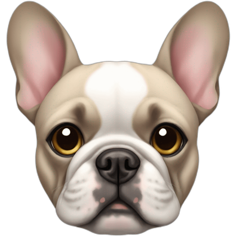 french bulldog  emoji