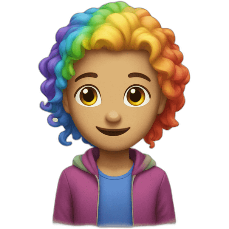 Rainbow friends emoji