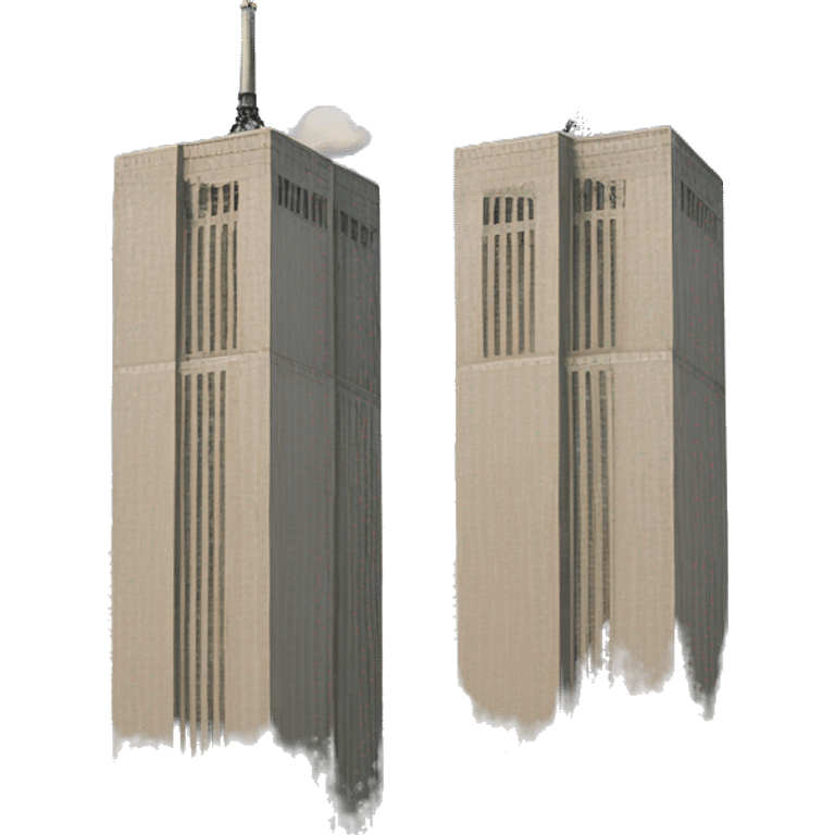 Twin towers emoji