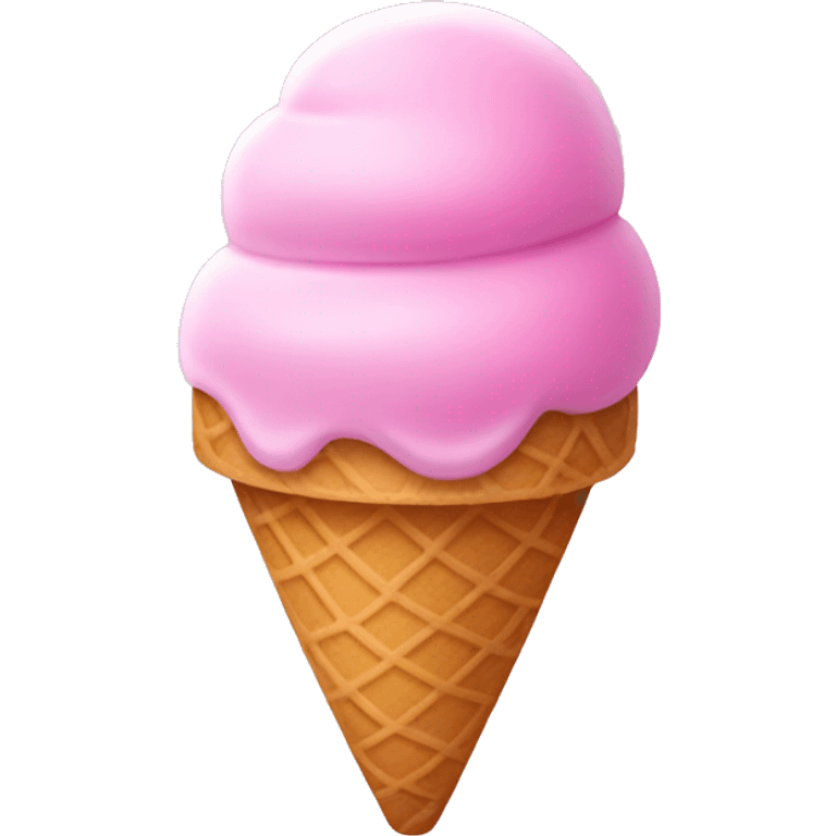 pink ice cream  emoji