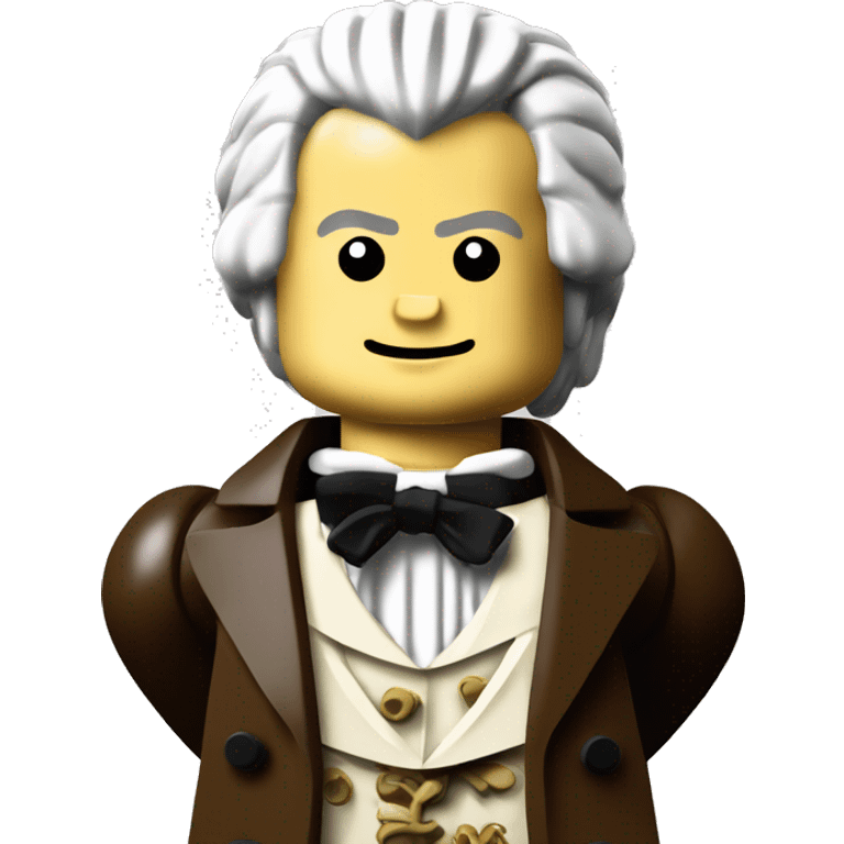 Wolfgang Amadeus Mozart lego full body emoji