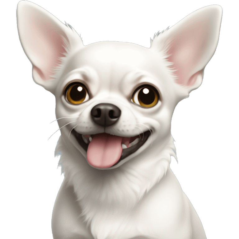 white chihuahua emoji