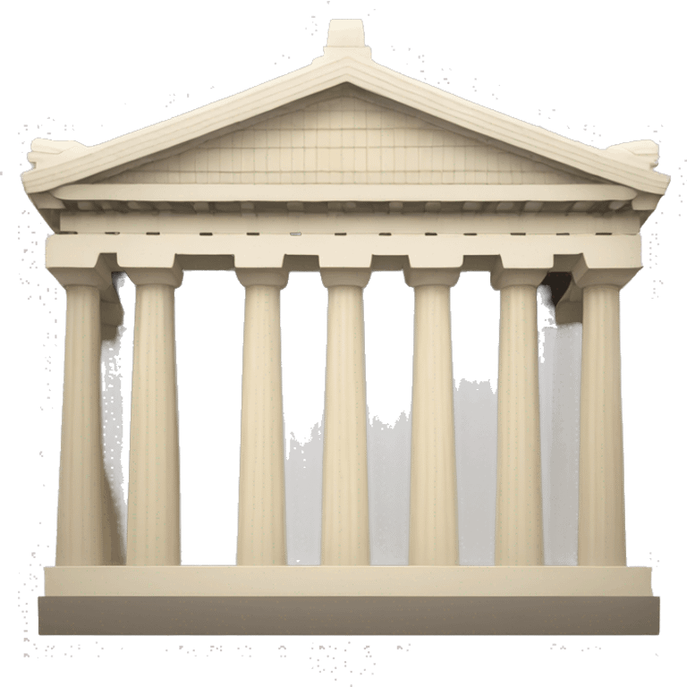 Japanese Parthenon  emoji