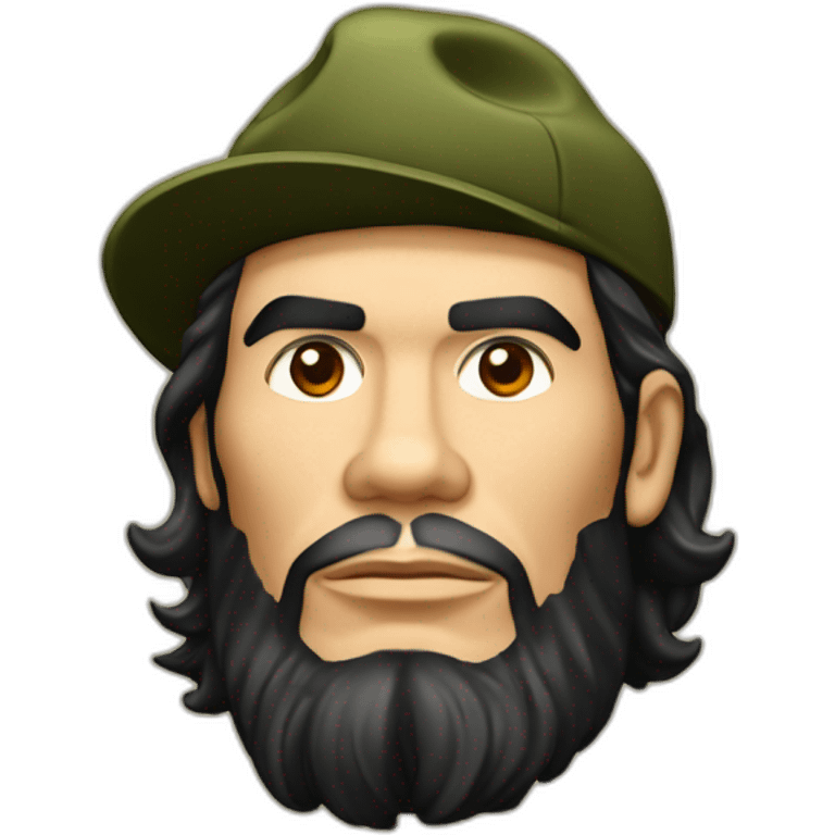 che guevara with his hat emoji