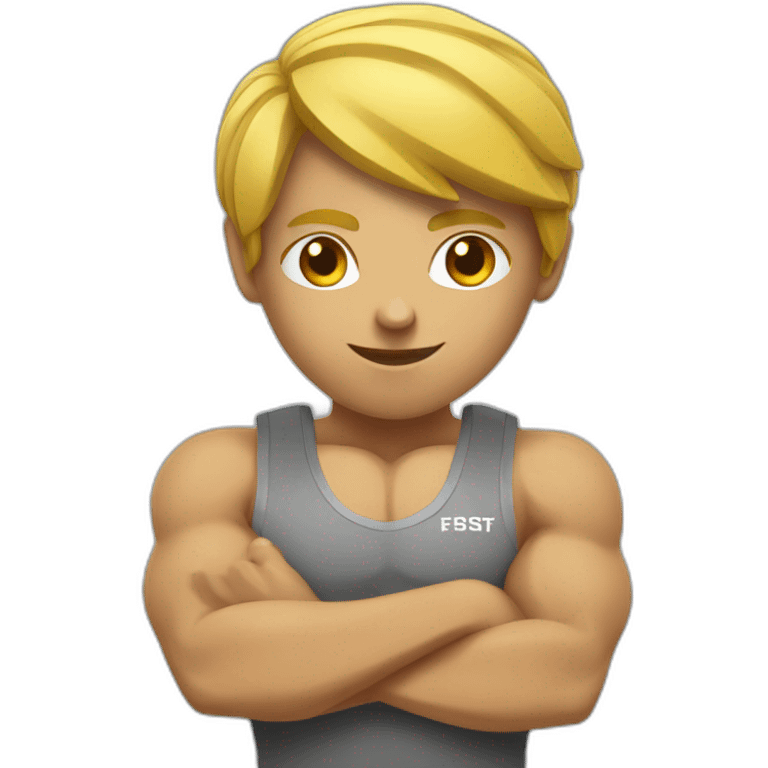 Athlète crossfit emoji