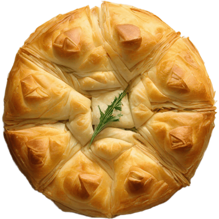 Whole circular banitsa emoji