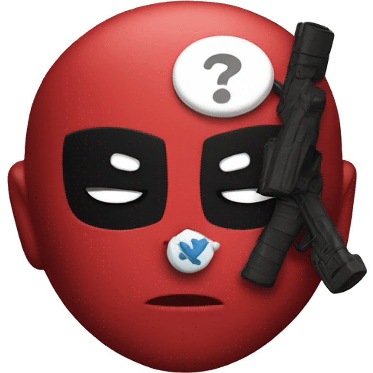 deadpool with hamme emoji