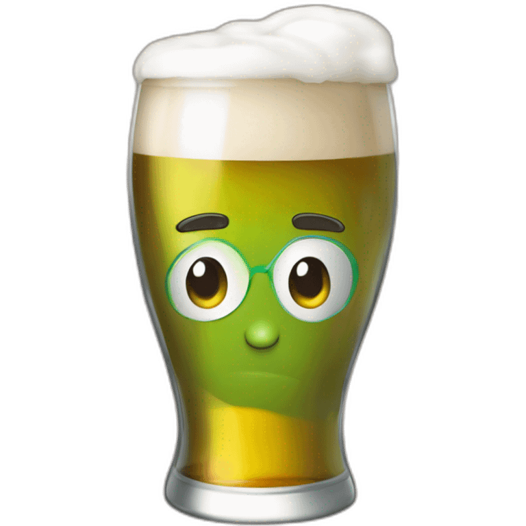 Sinon avec une bière emoji