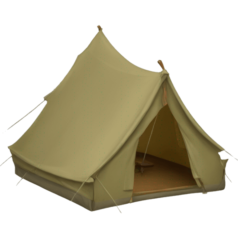 scout tent emoji