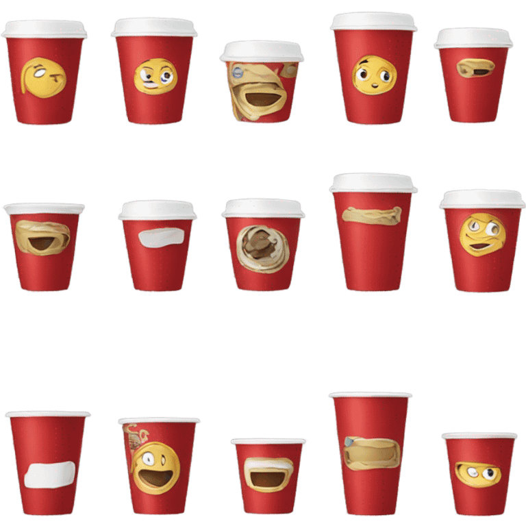 Red cup emoji