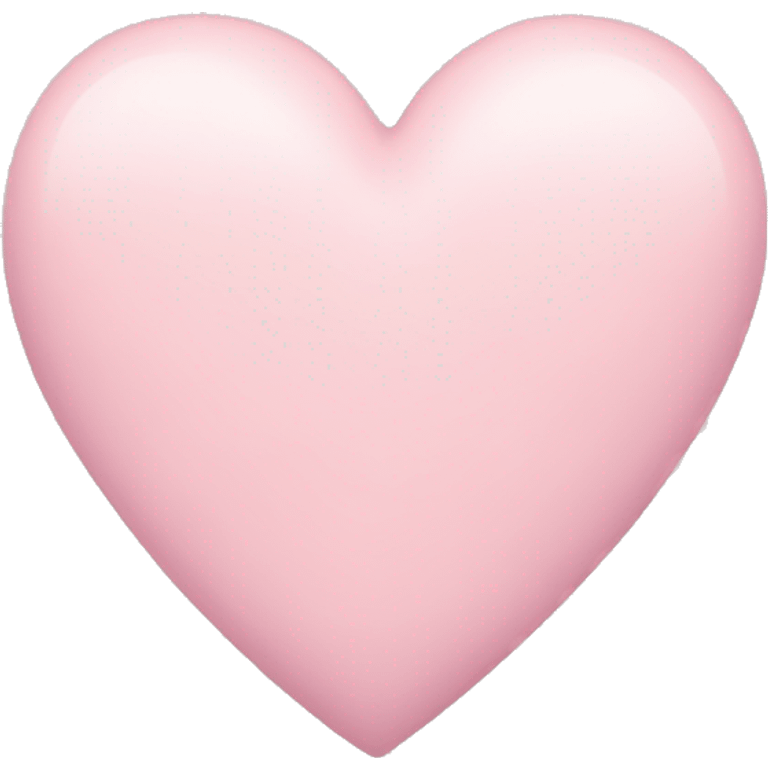 pastel pink heart emoji