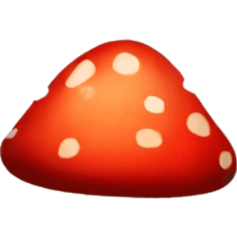 Red mushroom emoji