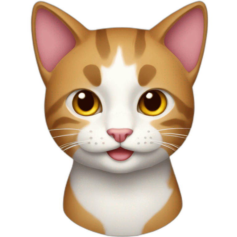 Gato con bata  emoji