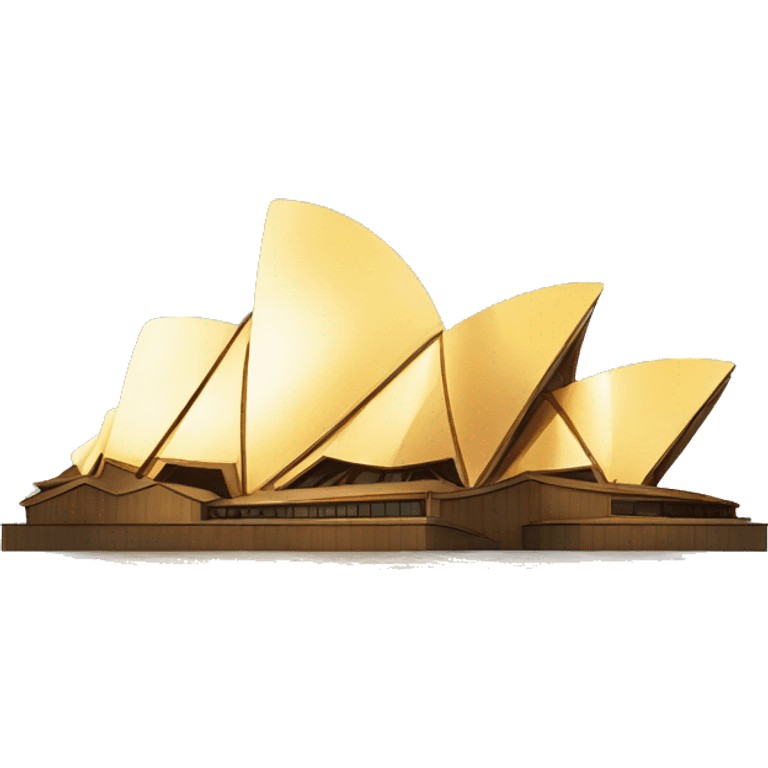 sydney opera house shimmering in the sunlight emoji