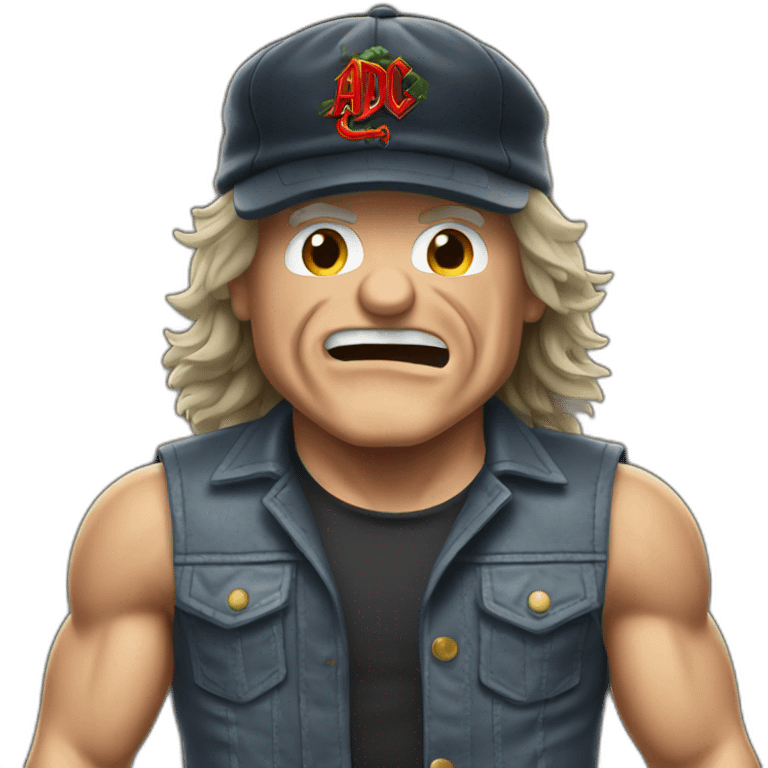 Brian johnson acdc emoji