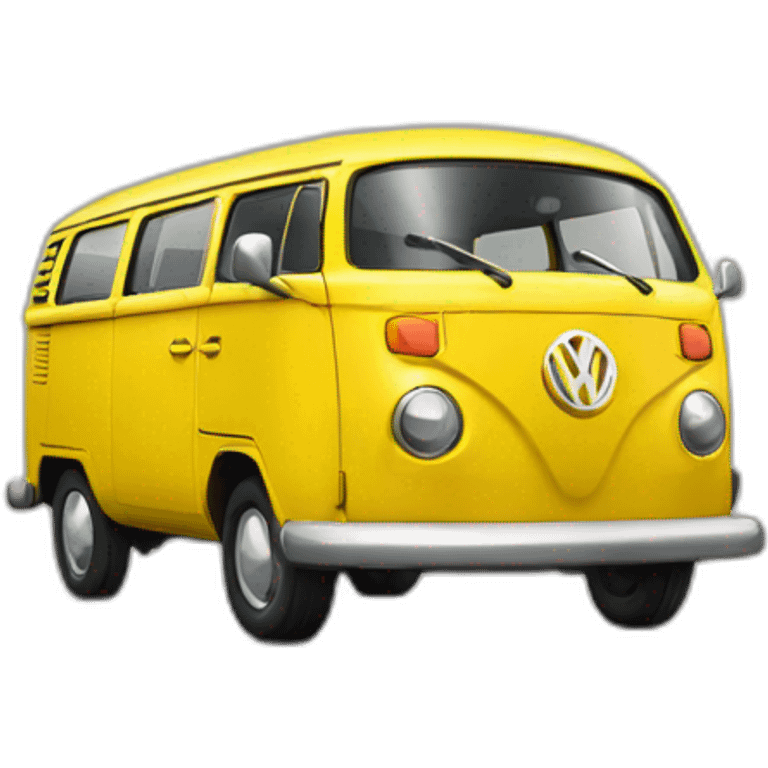 Yellow Volkswagen variant emoji