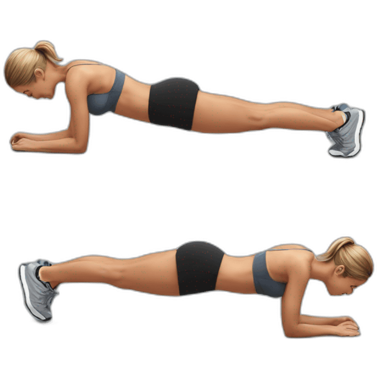 push up exercise emoji