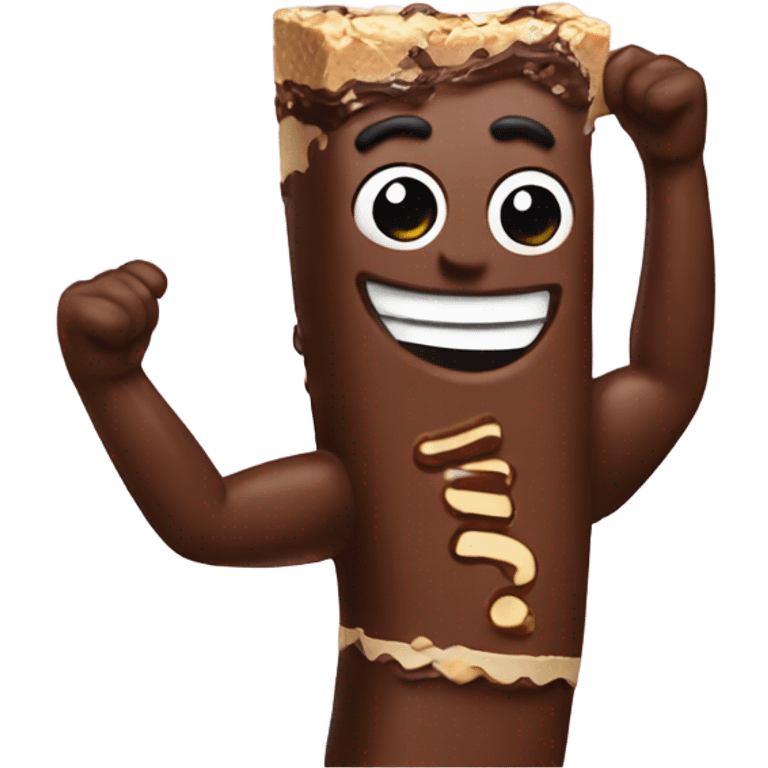 Dancing snickers bar emoji