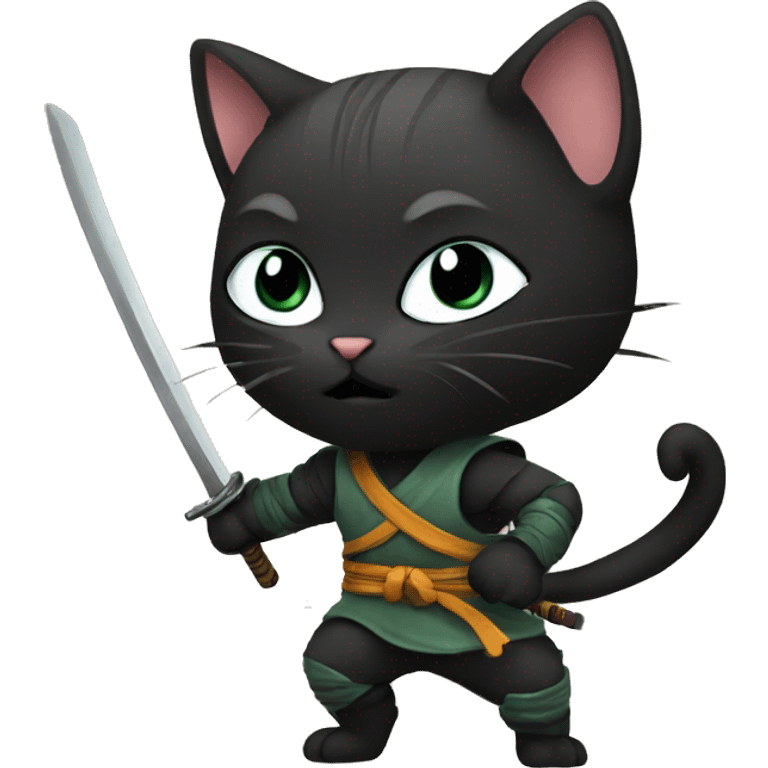 ninja kitten emoji