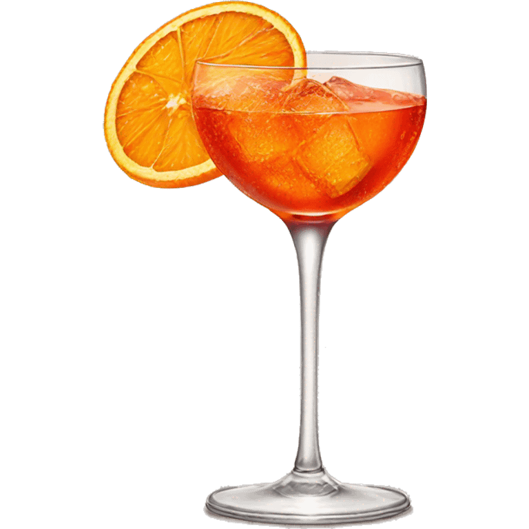 Aperol spritz emoji