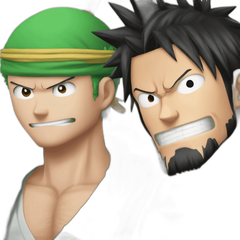 Luffy et zoro emoji