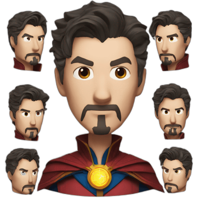 Marvel Doctor Strange head emoji