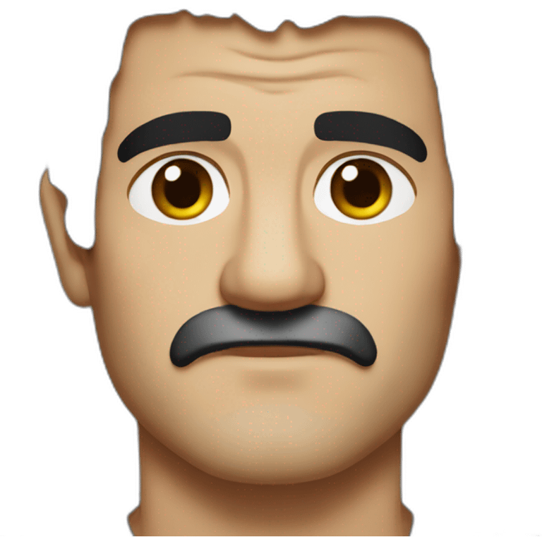 antonio banderas serious emoji