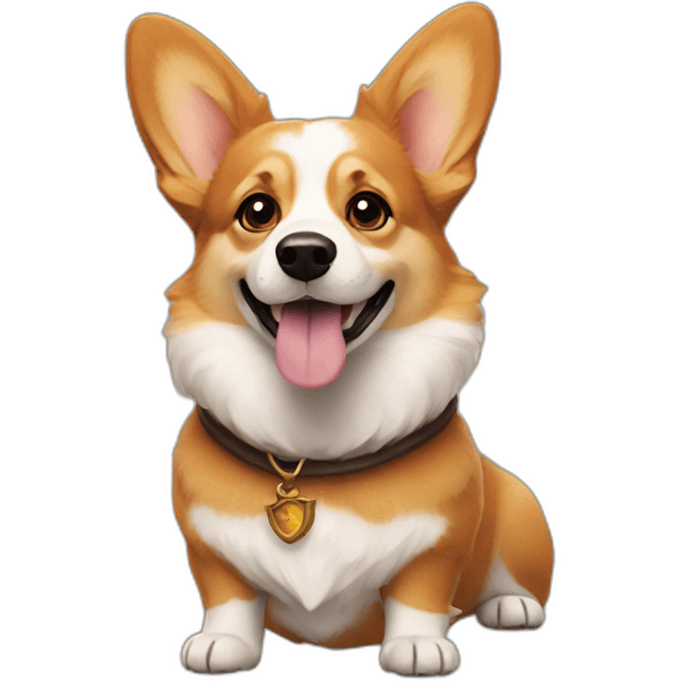 Corgi harry potter emoji