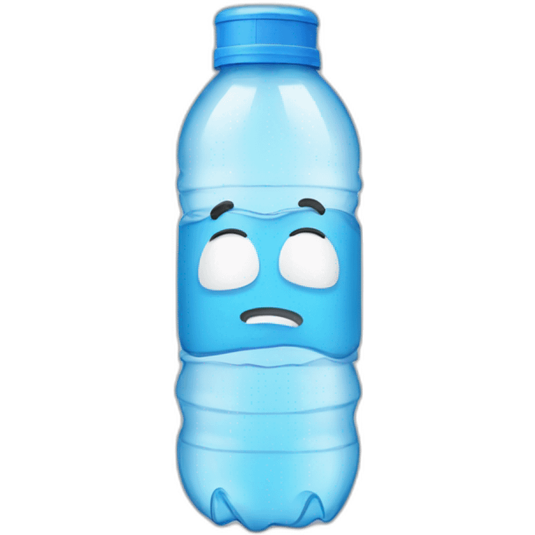 A cartoon water bottle and the reminder stay hydrated  emoji