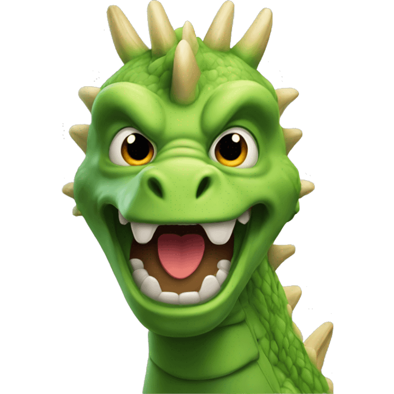 Funny drago emoji